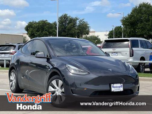 Solid Black 2024 Tesla Model Y Long Range Dual Motor All-Wheel Drive