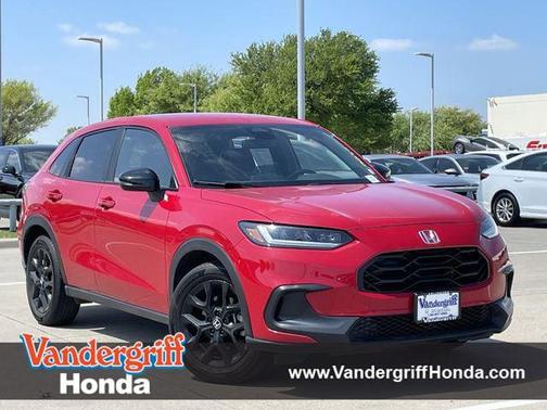 Milano Red 2025 Honda HR-V AWD Sport