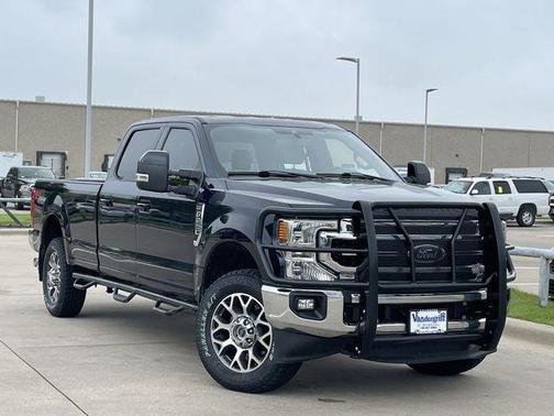 Antimatter Blue Metallic 2022 Ford F-250 Lariat