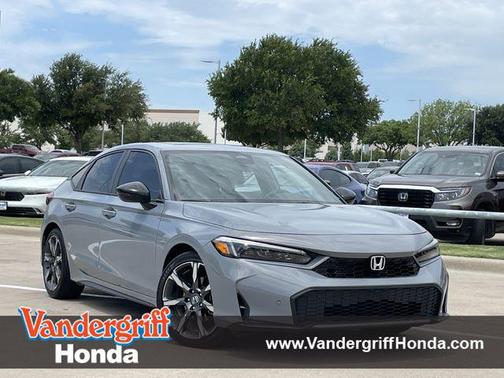 Crystal Black Pearl 2026 Honda Civic Hybrid Sport Touring