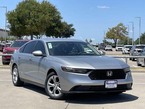 Solar Silver 2024 Honda Accord LX 1.5T