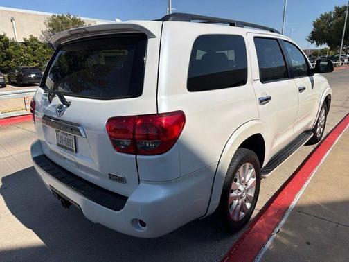 Blizzard Pearl 2016 Toyota Sequoia Platinum