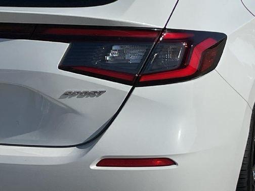 Platinum White Pearl 2025 Honda Civic Sport