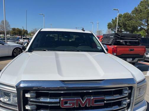White Frost Tricoat 2018 GMC Sierra 1500 SLT