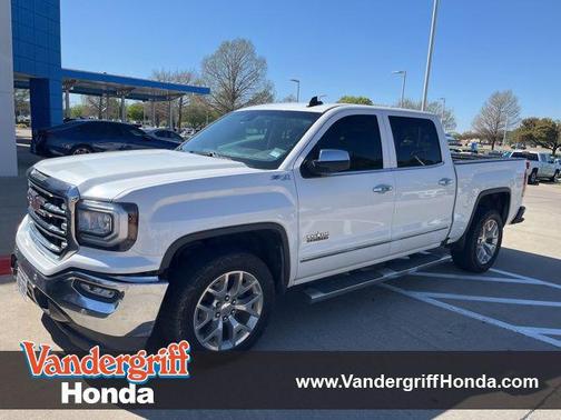 White Frost Tricoat 2018 GMC Sierra 1500 SLT