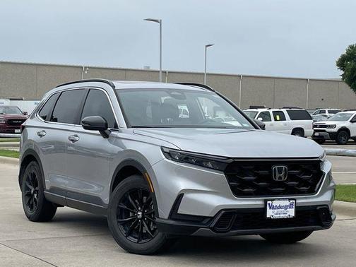 Lunar Silver 2023 Honda CR-V Hybrid Sport FWD