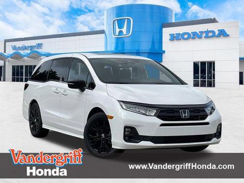 Crystal Black Pearl 2025 Honda Odyssey Sport-L