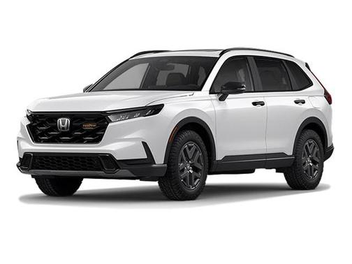 Platinum White Pearl 2026 Honda CR-V Hybrid TrailSport AWD