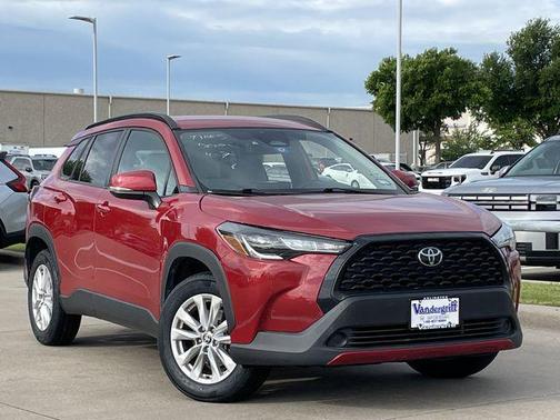 Barcelona Red 2023 Toyota Corolla Cross LE