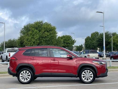 Barcelona Red 2023 Toyota Corolla Cross LE