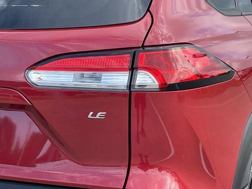 Barcelona Red 2023 Toyota Corolla Cross LE