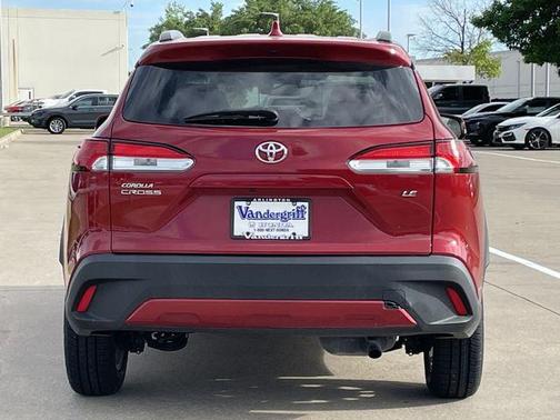 Barcelona Red 2023 Toyota Corolla Cross LE