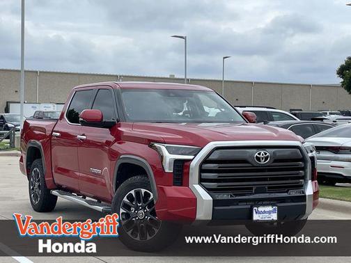 Supersonic Red 2023 Toyota Tundra Limited