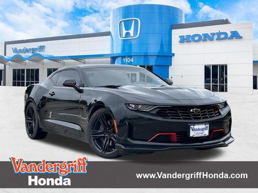 Black 2022 Chevrolet Camaro RWD Coupe LT1