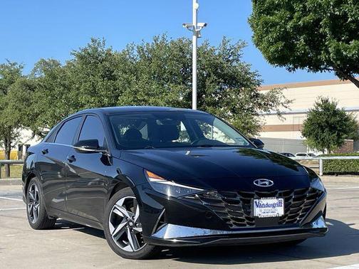 Phantom Black 2021 Hyundai ELANTRA HEV Limited