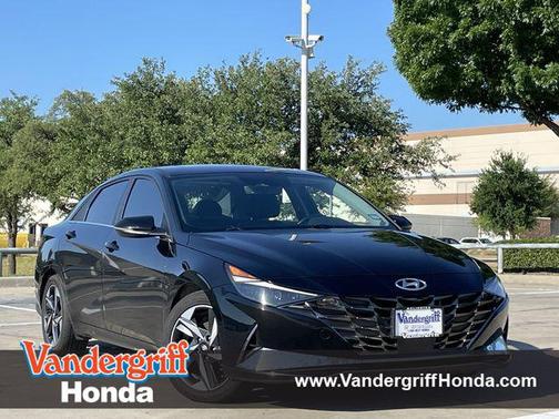 Phantom Black 2021 Hyundai ELANTRA HEV Limited