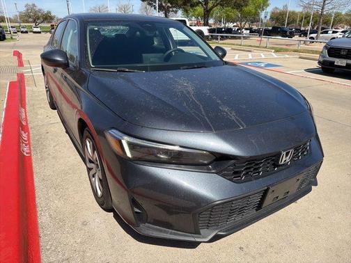 Meteorite Gray 2025 Honda Civic LX