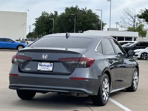 Meteorite Gray 2025 Honda Civic LX