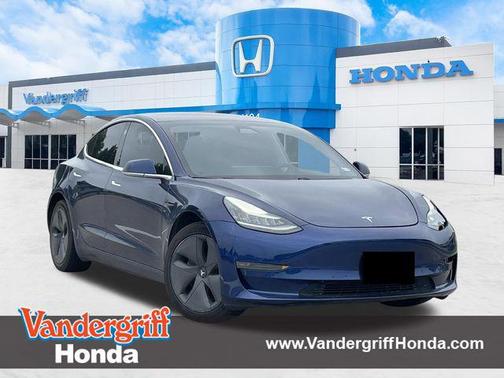 Deep Blue 2018 Tesla Model 3 Long Range