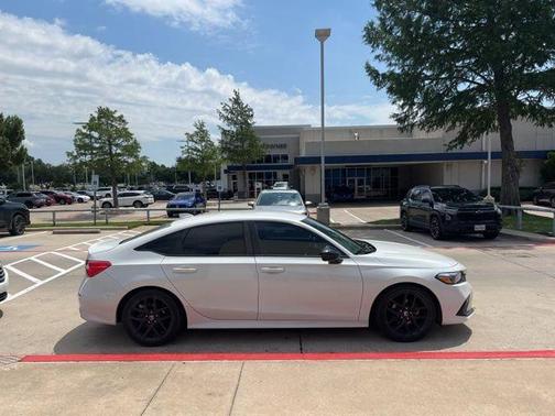 Platinum White Pearl 2022 Honda Civic Sport