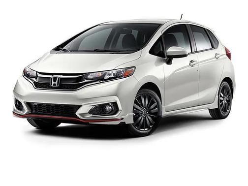 Platinum White Pearl 2020 Honda Fit Sport