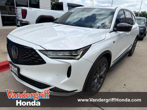 Platinum White Pearl 2023 Acura MDX A-SPEC