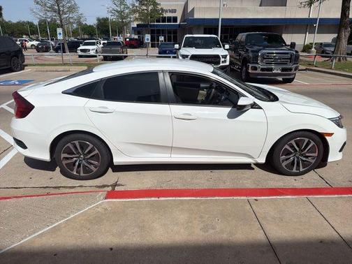 Taffeta White 2018 Honda Civic LX