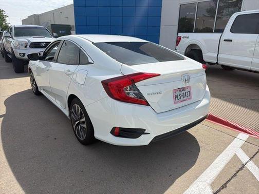 Taffeta White 2018 Honda Civic LX