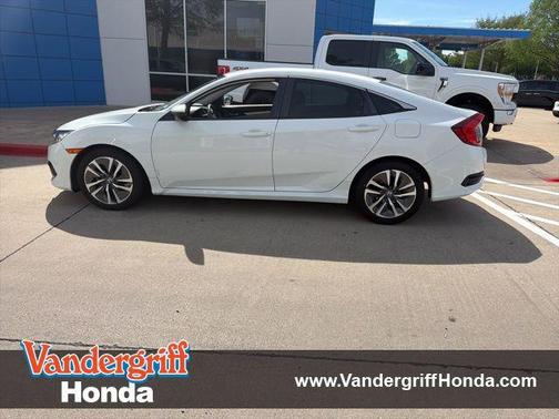 Taffeta White 2018 Honda Civic LX