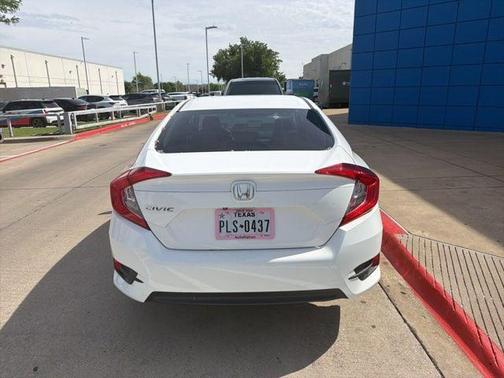 Taffeta White 2018 Honda Civic LX