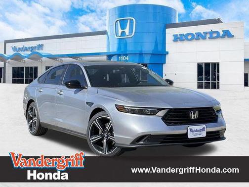 Solar Silver 2026 Honda Accord Hybrid Sport