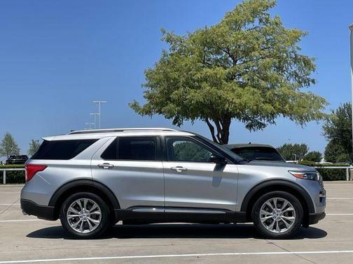 Iconic Silver 2023 Ford Explorer Limited