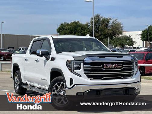 Summit White 2022 GMC Sierra 1500 SLT