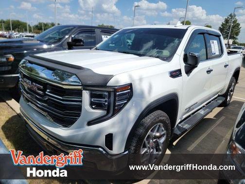 Summit White 2022 GMC Sierra 1500 SLT