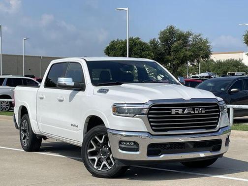 Bright White 2025 RAM 1500 Laramie