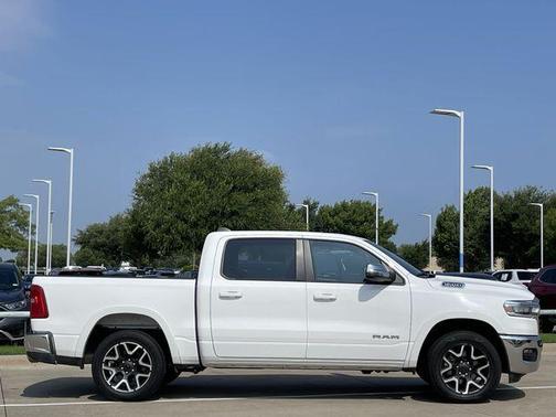 Bright White 2025 RAM 1500 Laramie