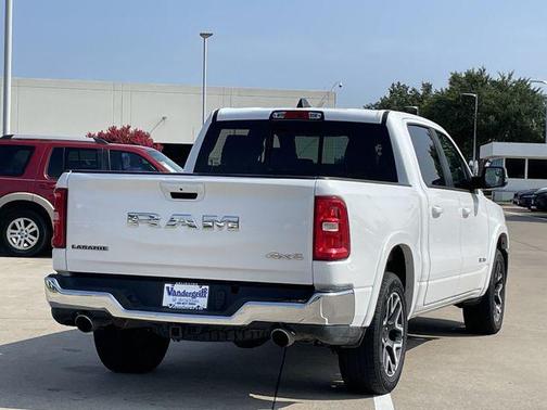 Bright White 2025 RAM 1500 Laramie