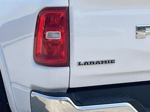 Bright White 2025 RAM 1500 Laramie