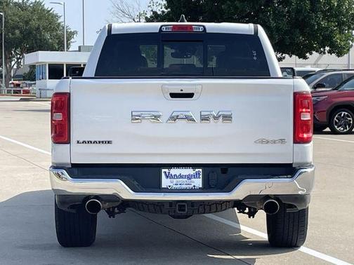 Bright White 2025 RAM 1500 Laramie