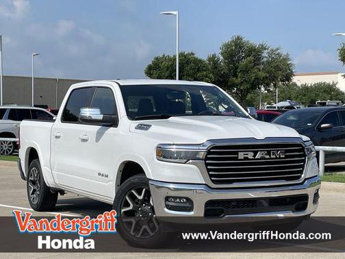 Bright White 2025 RAM 1500 Laramie