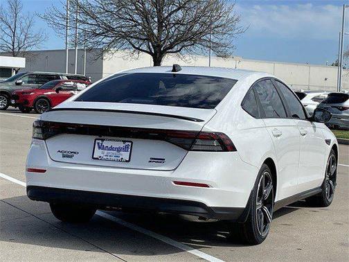 Platinum White Pearl 2026 Honda Accord Hybrid Sport