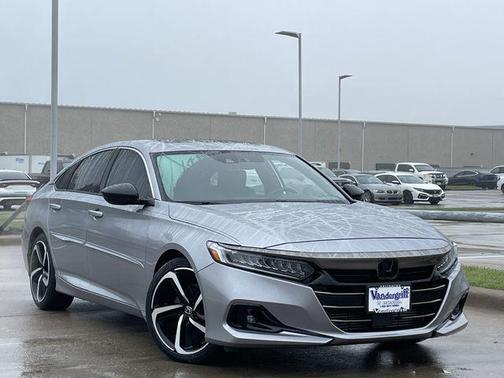 Lunar Silver 2022 Honda Accord Sport 2.0T