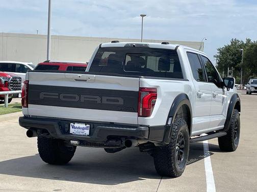 Space White Metallic 2025 Ford F-150 Raptor