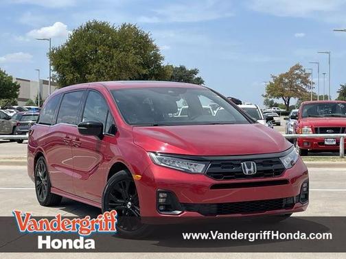 Radiant Red II 2025 Honda Odyssey Sport-L