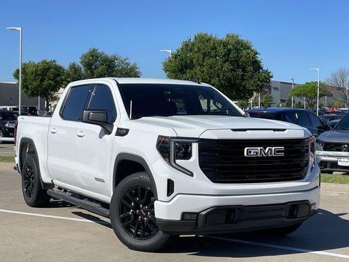 Summit White 2023 GMC Sierra 1500 Elevation