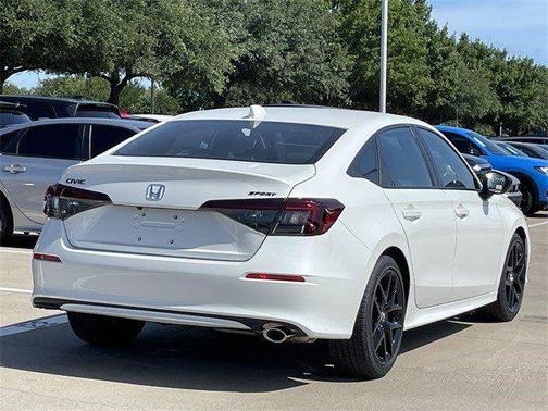 Platinum White Pearl 2026 Honda Civic Sport