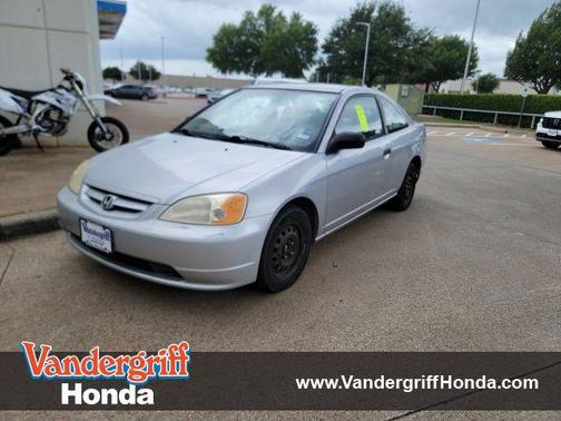 Satin Silver 2001 Honda Civic LX