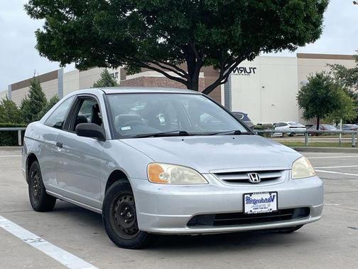 Satin Silver 2001 Honda Civic LX