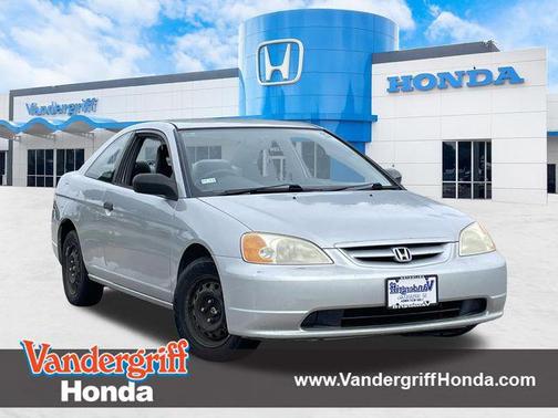 Satin Silver 2001 Honda Civic LX