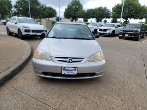 Satin Silver 2001 Honda Civic LX